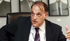 Tebas, LFPko presidentea