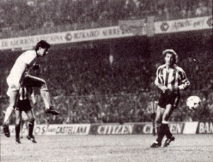 Liverpoolen aurka.Rush-en gola