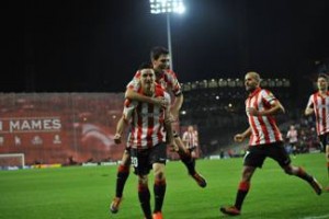 Adurizen gola ez zen nahiko izan.Ignacio Perezen argazkia.