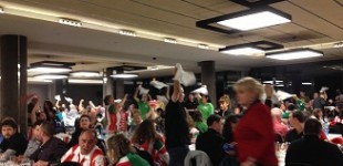 ostiralean afaria izan nuen